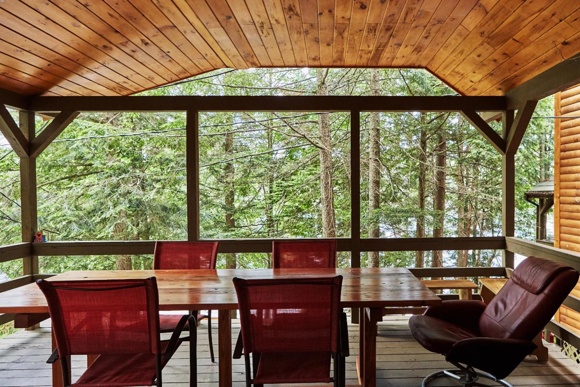 Motel Long Lake And Cottages Bagian luar foto